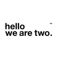 Hello we are two Logo