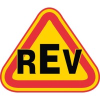 REV Riksförbundet Enskilda Vägar Logo