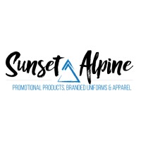 Sunset Alpine Promotional Products Logo