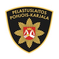 Pohjois-Karjalan pelastuslaitos - North Karelia Rescue Services Logo
