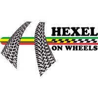 Hexel on Wheels Logo