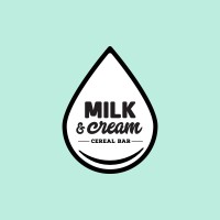 Milk & Cream Cereal Bar Logo