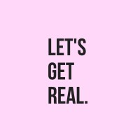 Lets get real Logo