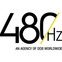 480Hz - an agency of DDB worldwide Logo