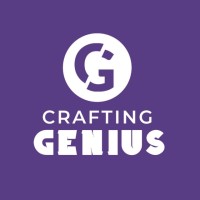 Crafting Genius : Branding & Digital Marketing Agency Logo