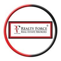 Realty Force Real Estate Broker Logo