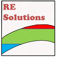 R.E. Solutions Logo