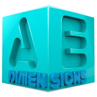 AE DIMENSIONS Logo