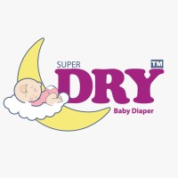 Super dry baby diaper Logo