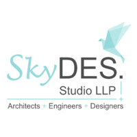 SkyDES. Studio Logo