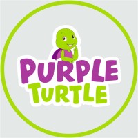 Purple Turtle - Worlds Cutest Turtle Logo