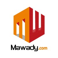 Mawady: Construction Industry Marketplace Logo