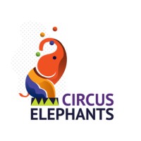 Circus Elephants. Logo