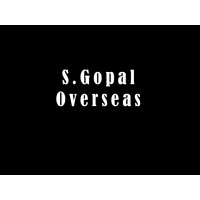 S.GOPAL OVERSEAS Logo