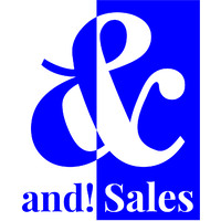 and! Sales Logo