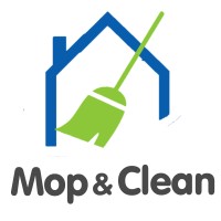 Mop and Clean Cleaning Service Logo