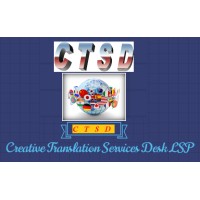 Creative Translation Services Desk Center Logo