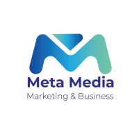 Meta Media Marketing and Business Logo