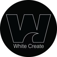 White Create Logo