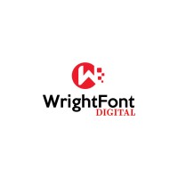 WrightFont Digital Logo
