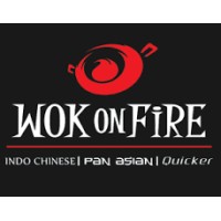 Wok On Fire Logo