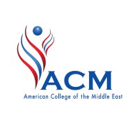 American College of the Middle East (ACM) Logo
