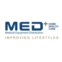 MED+ Medical Equipment Distribution Logo