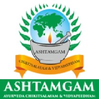 ASHTAMGAM AYURVEDA Logo