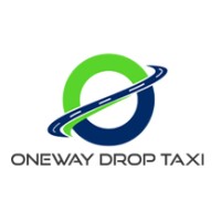 One Way Drop Taxi Logo