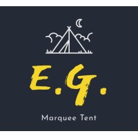 China E.G. Marquee Tent and Truss Stage Logo