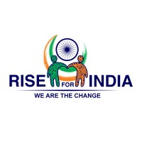 RISE FOR INDIA Logo