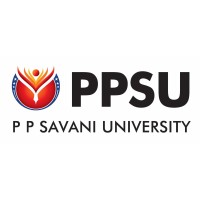 P P SAVANI UNIVERSITY Logo