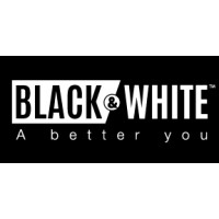 Black and White Fitness Logo