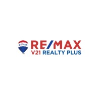 RE/MAX V21 Realty Plus Logo