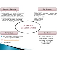 Dhanwanti Finance Services Logo