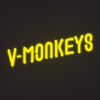 V-Monkeys Creative Logo