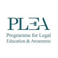 PLEA - Programme for Legal Education and Awareness Logo