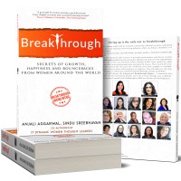 Breakthrough: Secrets of growth, happiness and bouncebacks from women around the world Logo