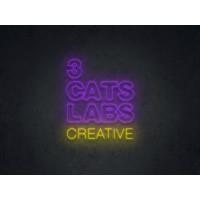 3 Cats Labs Creative Agency Logo