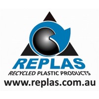Replas - Recycled Plastic Products Logo