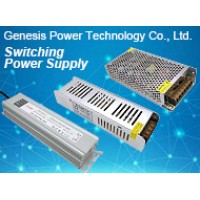 Genesis power |led power supply|switching power supply|slim power supply|led driver|led light power Logo