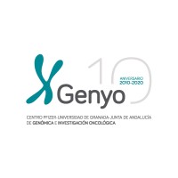 GENyO. Pfizer-University of Granada-Junta de Andalucia Center for Genomics and Oncological Research Logo