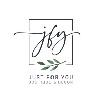 Just For You Dyersville Logo