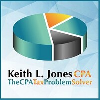 Keith L. Jones, CPA TheCPATaxProblemSolver Logo