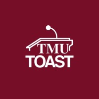 Toronto Metropolitan University Toastmasters (formerly Ryerson Toastmasters) Logo