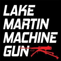 Lake Martin Machine Gun Logo