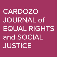 Cardozo Journal of Equal Rights and Social Justice (CJERSJ) Logo