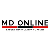MD Online - Expert Translation Support Logo