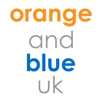 Orange And Blue UK Logo