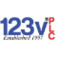 123v Plc Logo